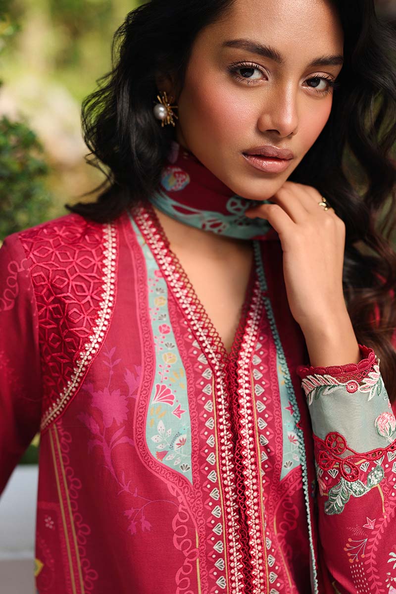 AX-05 (A) BRIE | Qalamkar| Qprints Lawn Unstitched Collection 2026