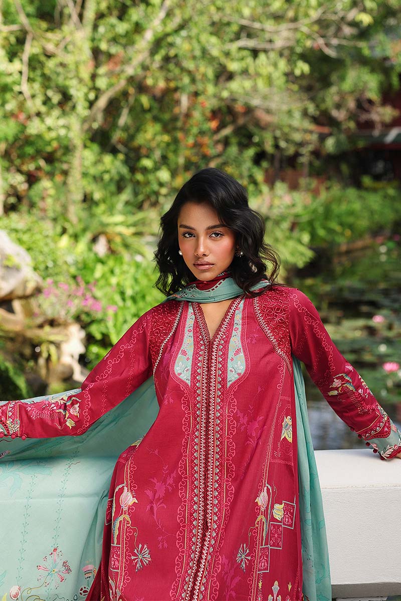 AX-05 (A) BRIE | Qalamkar| Qprints Lawn Unstitched Collection 2026