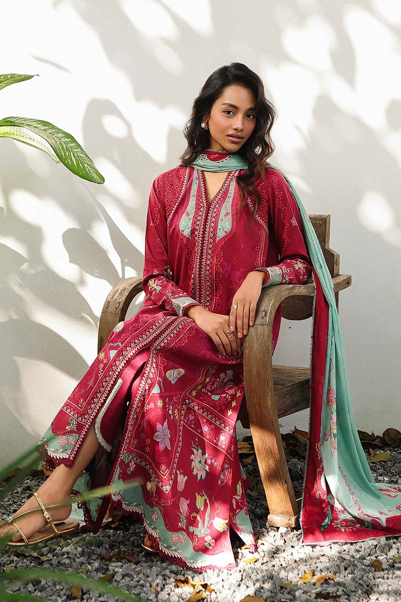 AX-05 (A) BRIE | Qalamkar| Qprints Lawn Unstitched Collection 2026