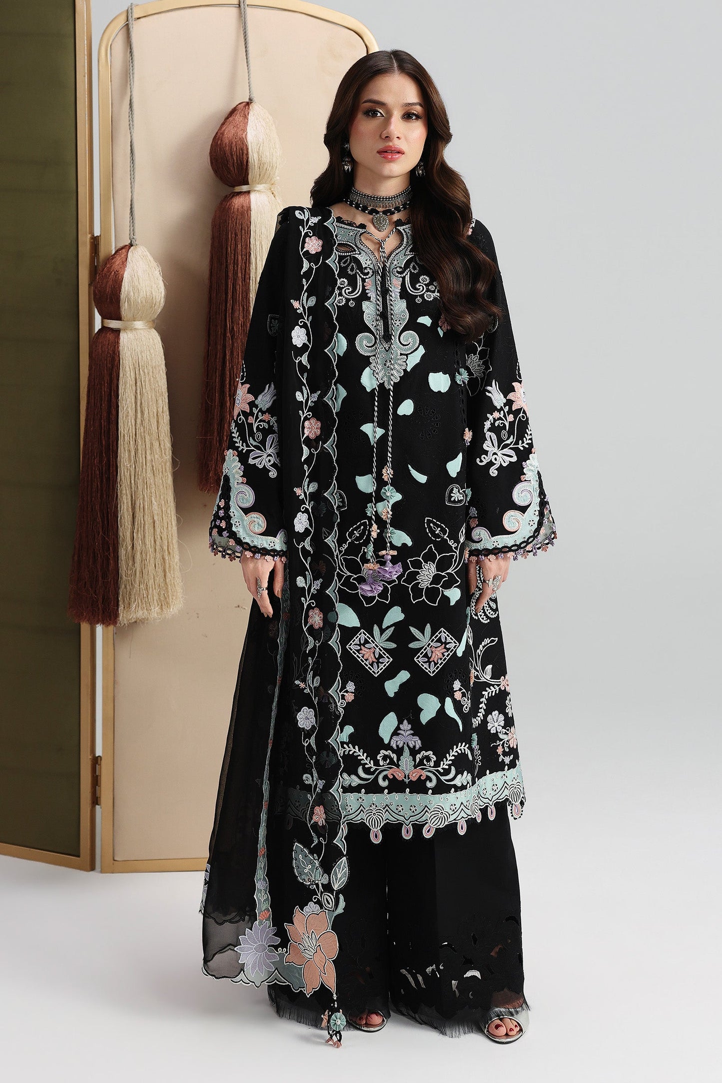 QFL-12 REHA | Qalamkar  | Festive Lawn Collection 2026