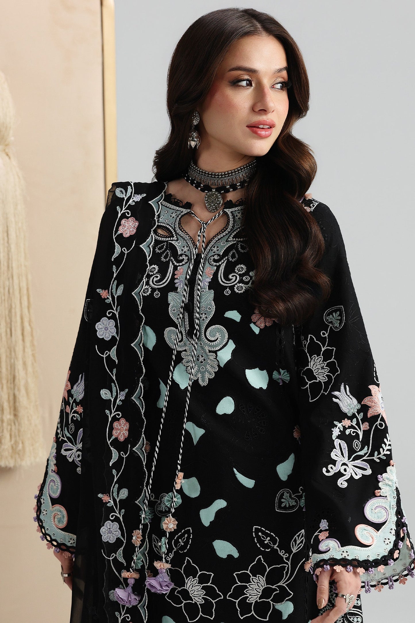 QFL-12 REHA | Qalamkar  | Festive Lawn Collection 2026