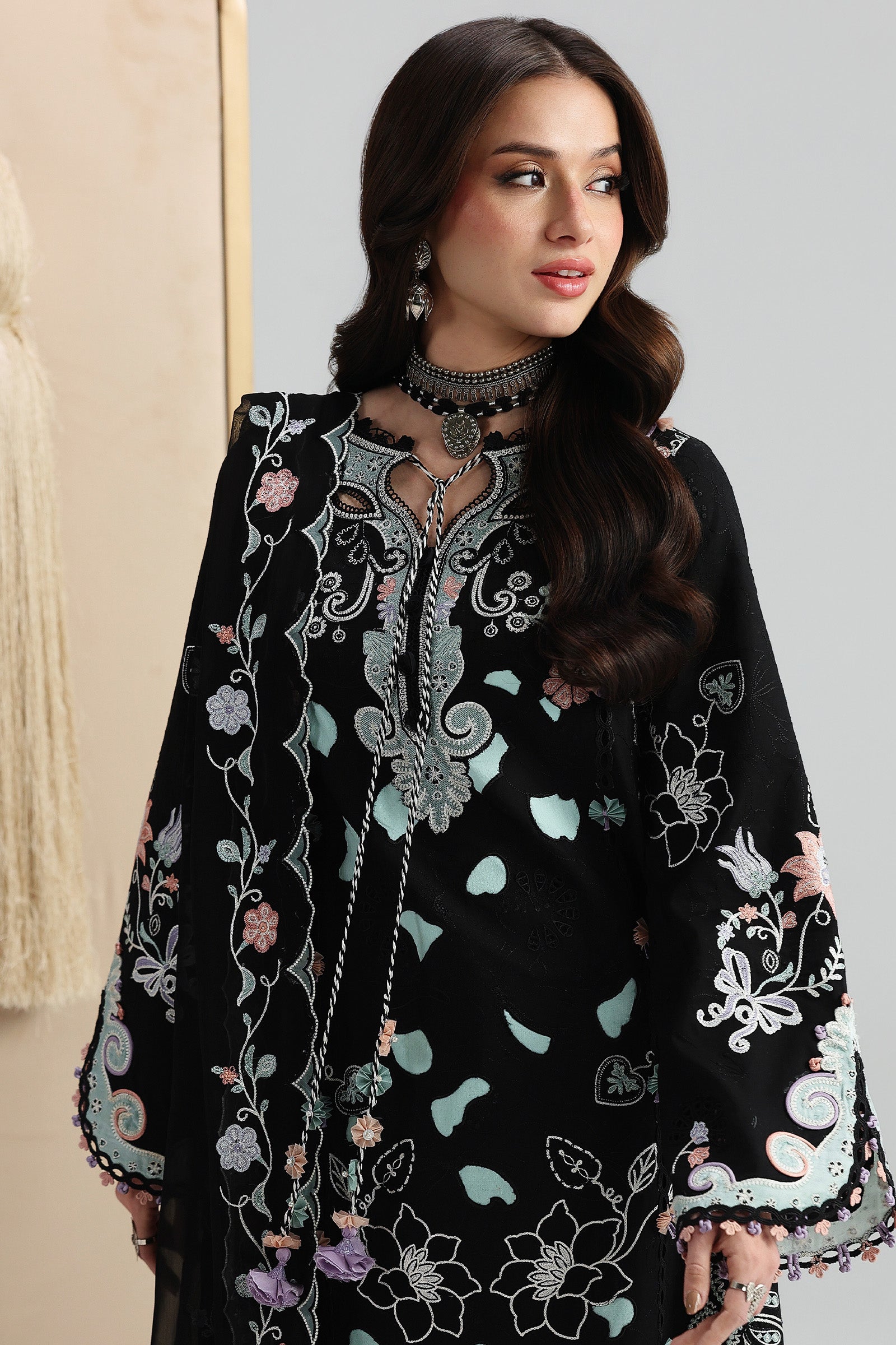 QFL-12 REHA | Qalamkar  | Festive Lawn Collection 2026