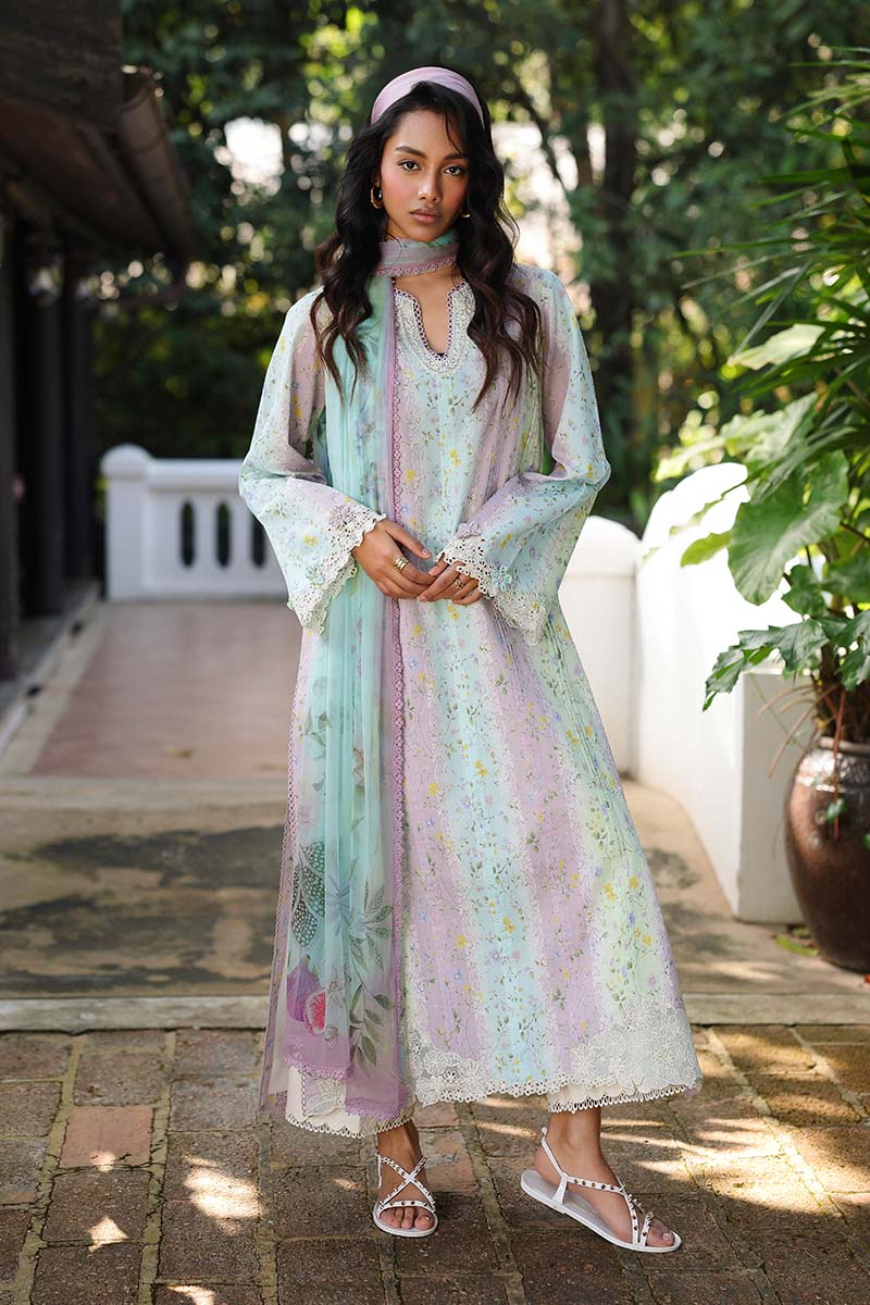 AX-07 (A) XEINA | Qalamkar| Qprints Lawn Unstitched Collection 2026