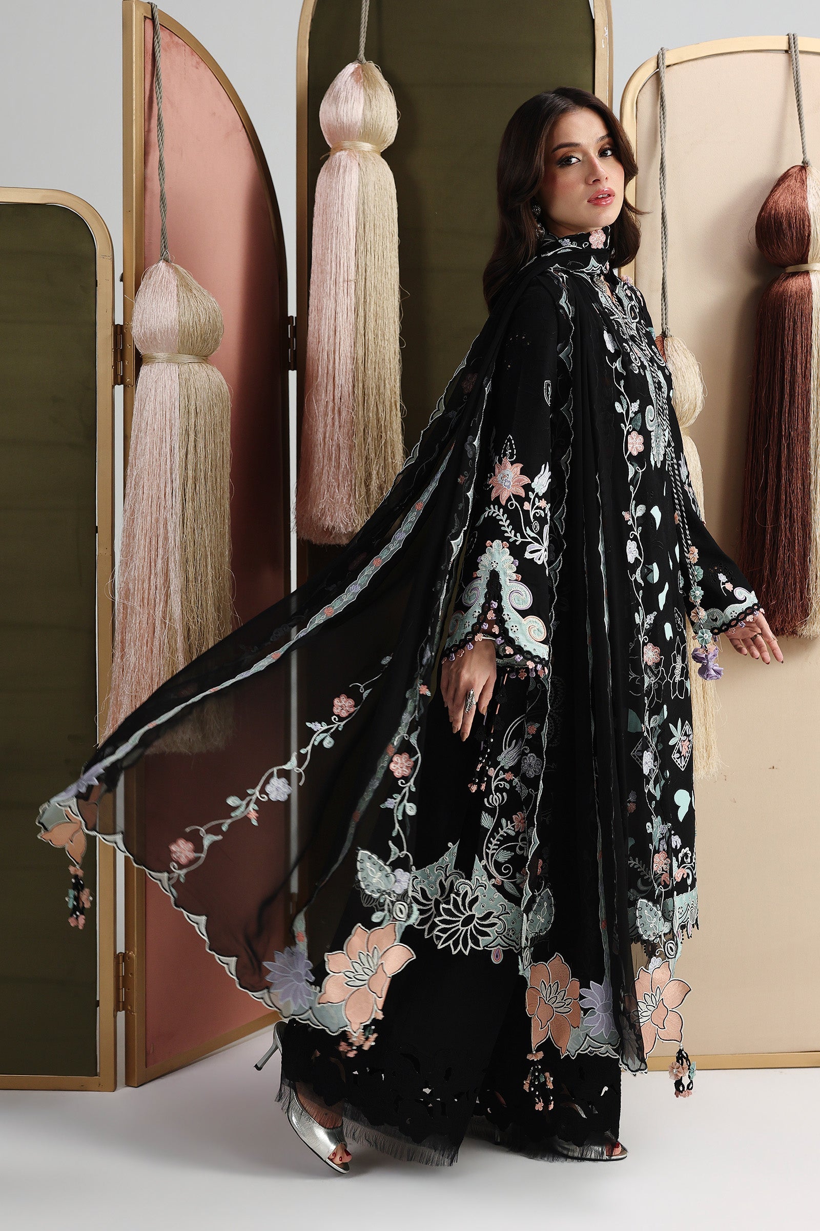 QFL-12 REHA | Qalamkar  | Festive Lawn Collection 2026