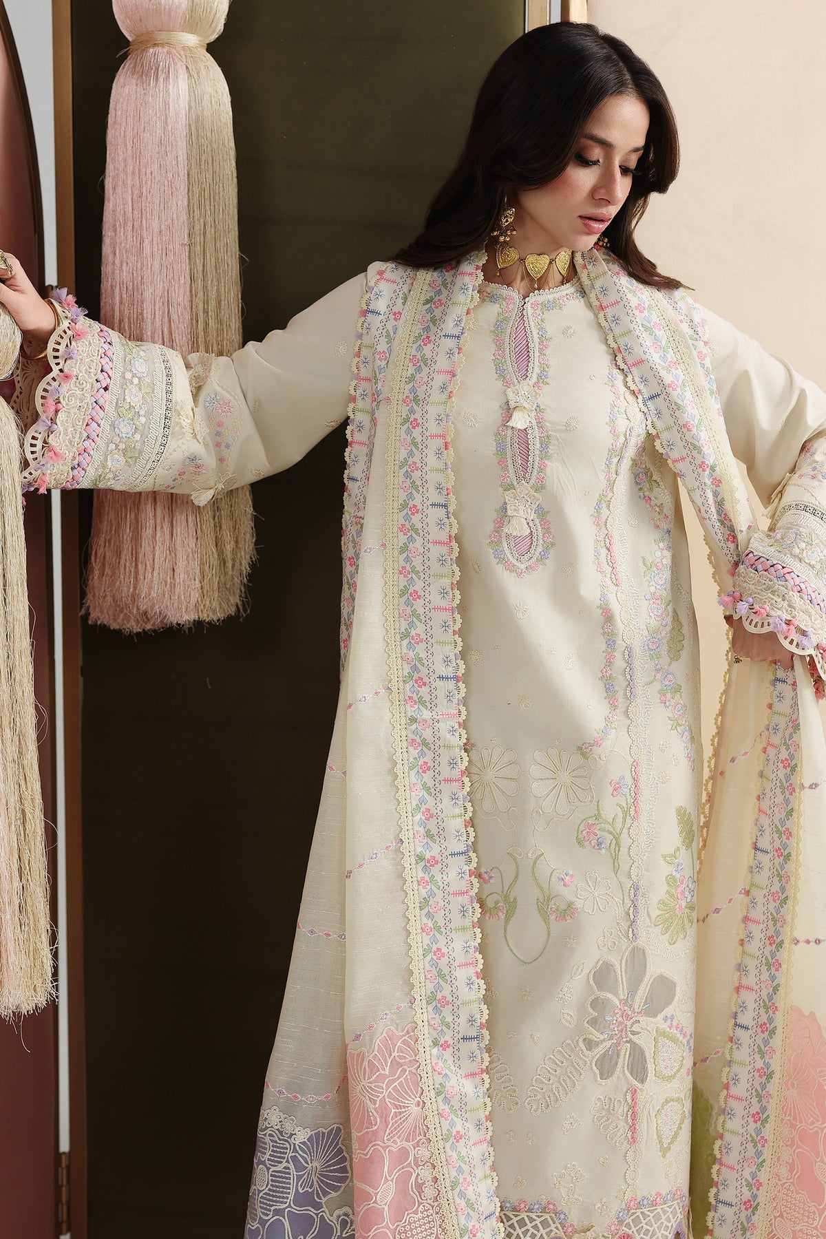 QFL-01 ELMA | Qalamkar  | Festive Lawn Collection 2026