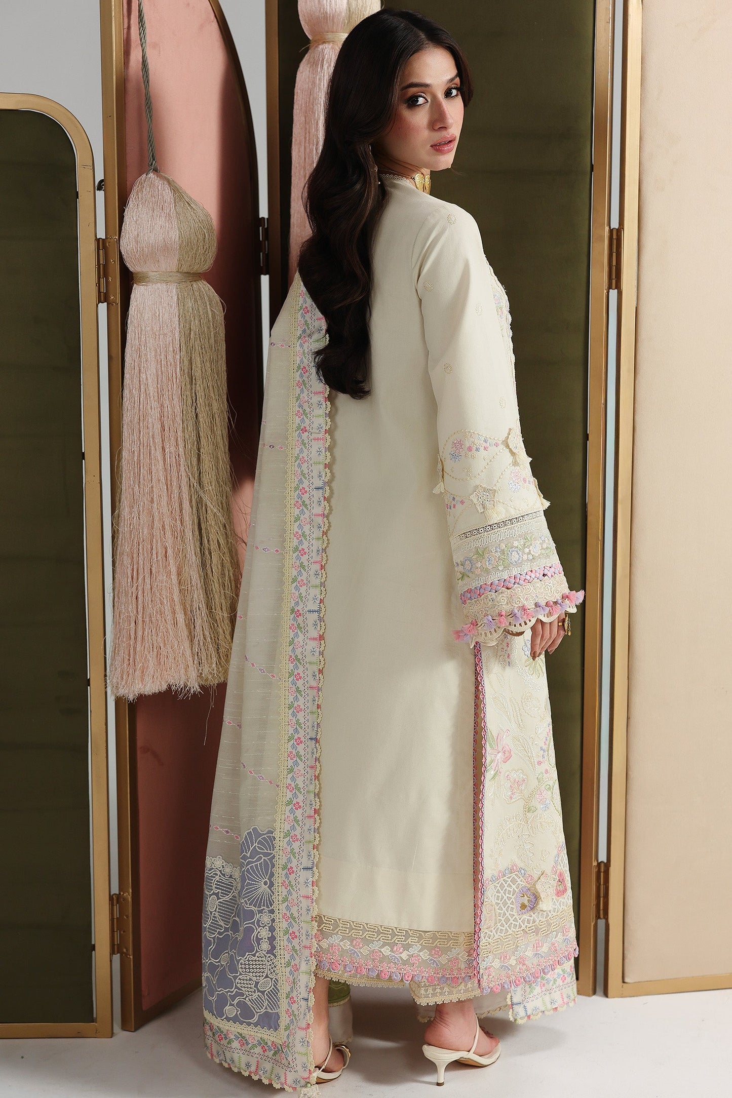 QFL-01 ELMA | Qalamkar  | Festive Lawn Collection 2026