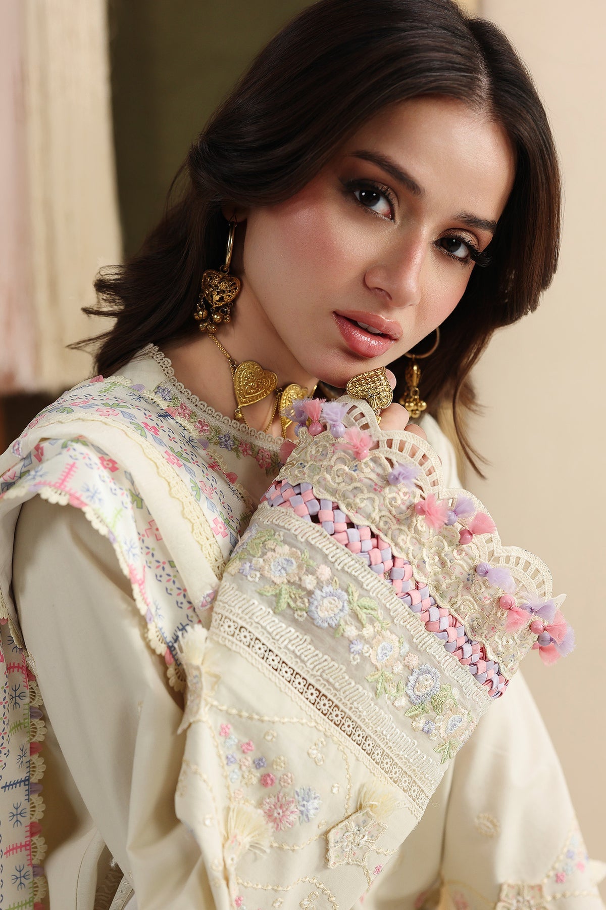QFL-01 ELMA | Qalamkar  | Festive Lawn Collection 2026