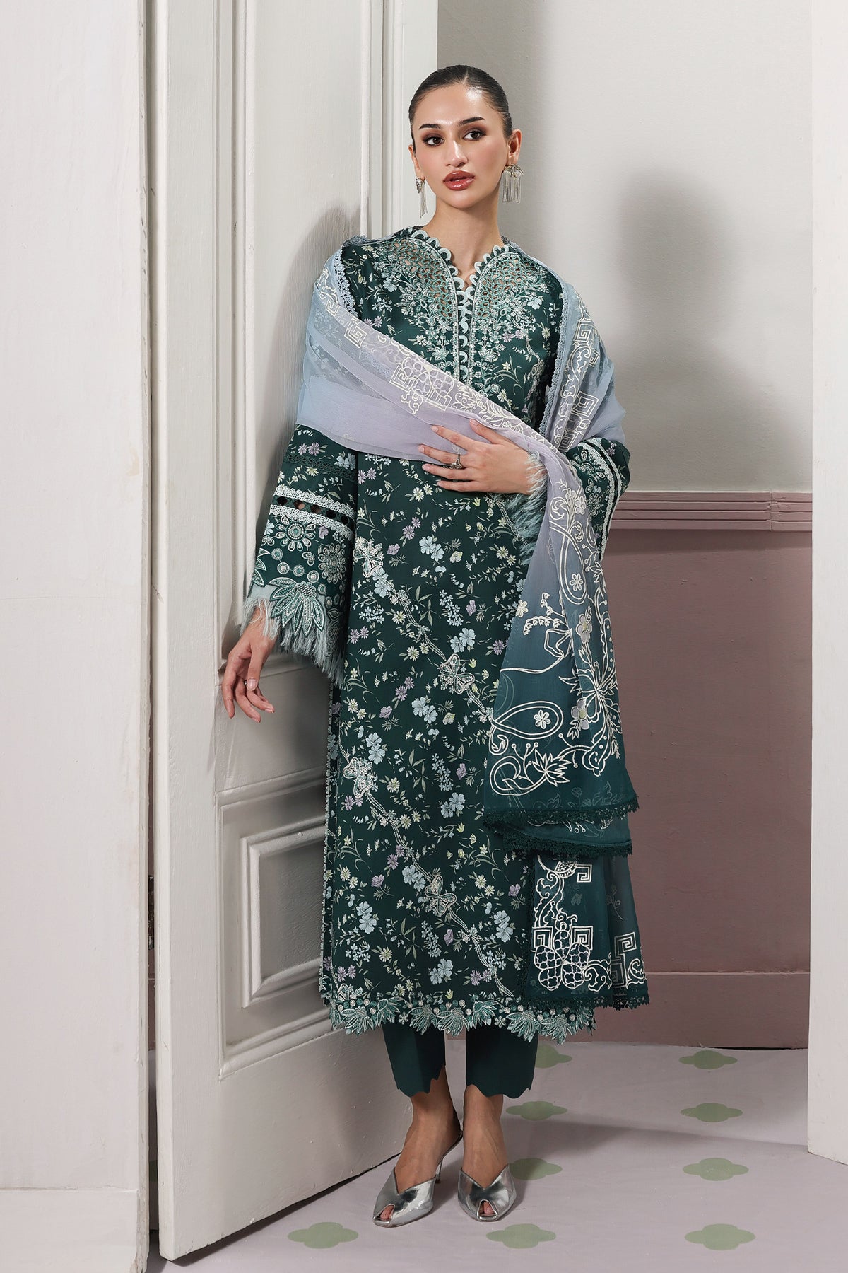 QQP-09 (B) DIANE | QALAMKAR | QPRINTS DROP II LAWN 2026