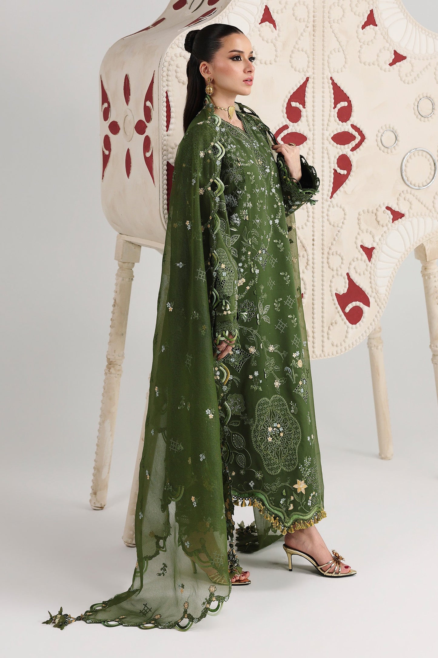 QFL-09 VESTA | Qalamkar  | Festive Lawn Collection 2026