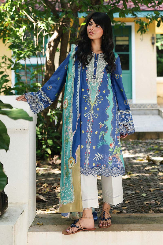 AX-10 (B) VIONA | Qalamkar| Qprints Lawn Unstitched Collection 2026