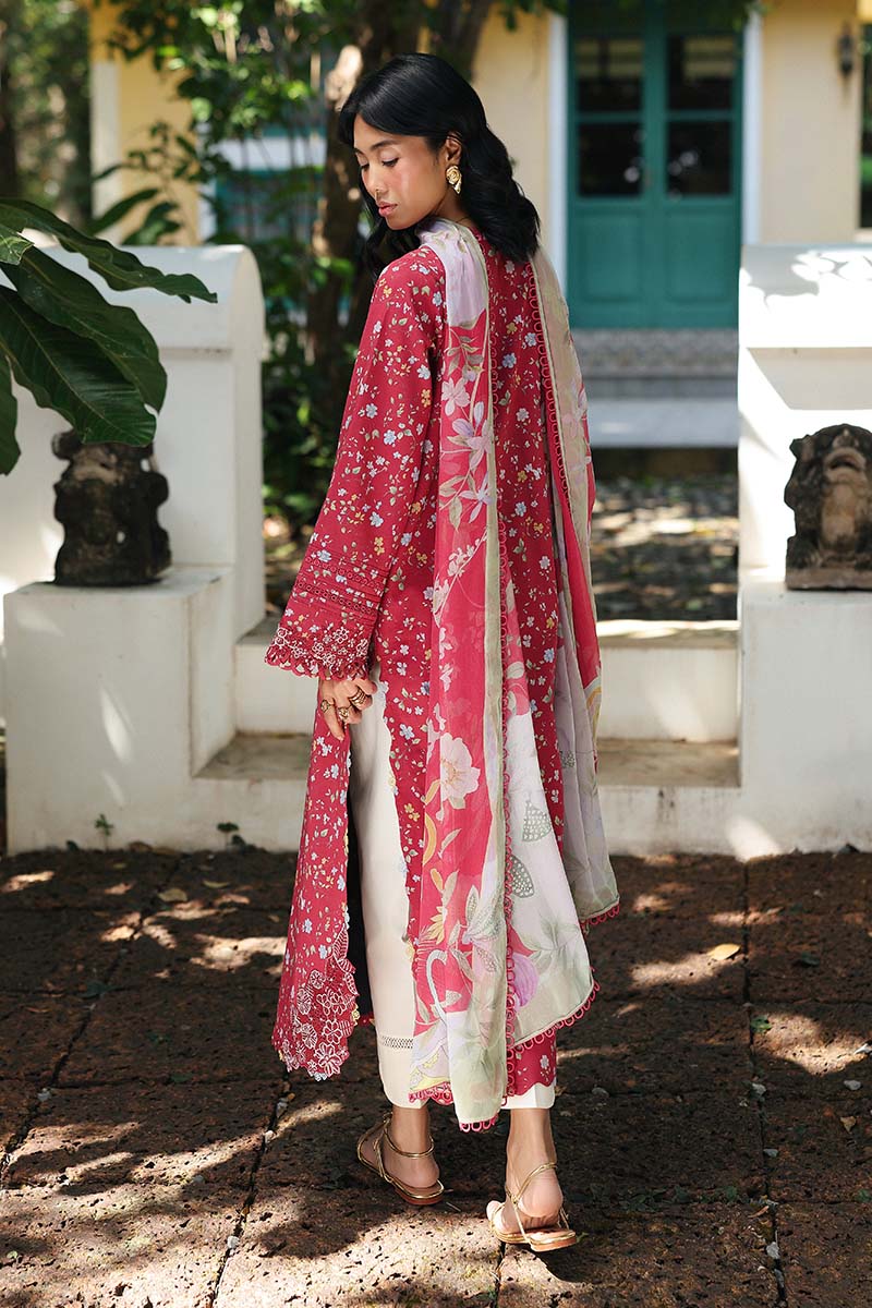 AX-07 (B) LENA | Qalamkar| Qprints Lawn Unstitched Collection 2026