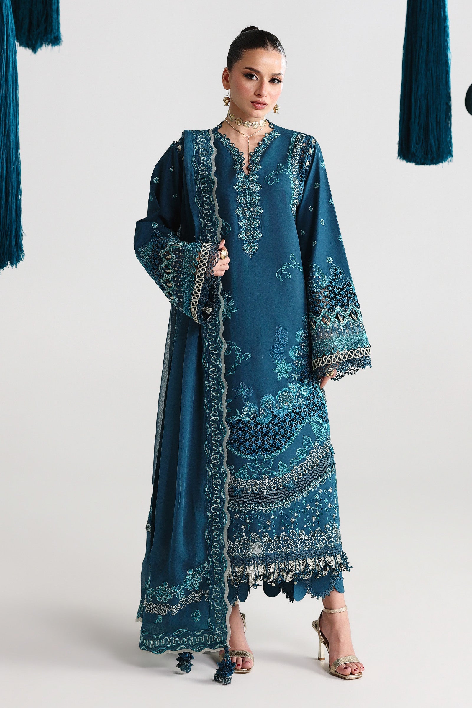 QFL-07 KAISA | Qalamkar  | Festive Lawn Collection 2026
