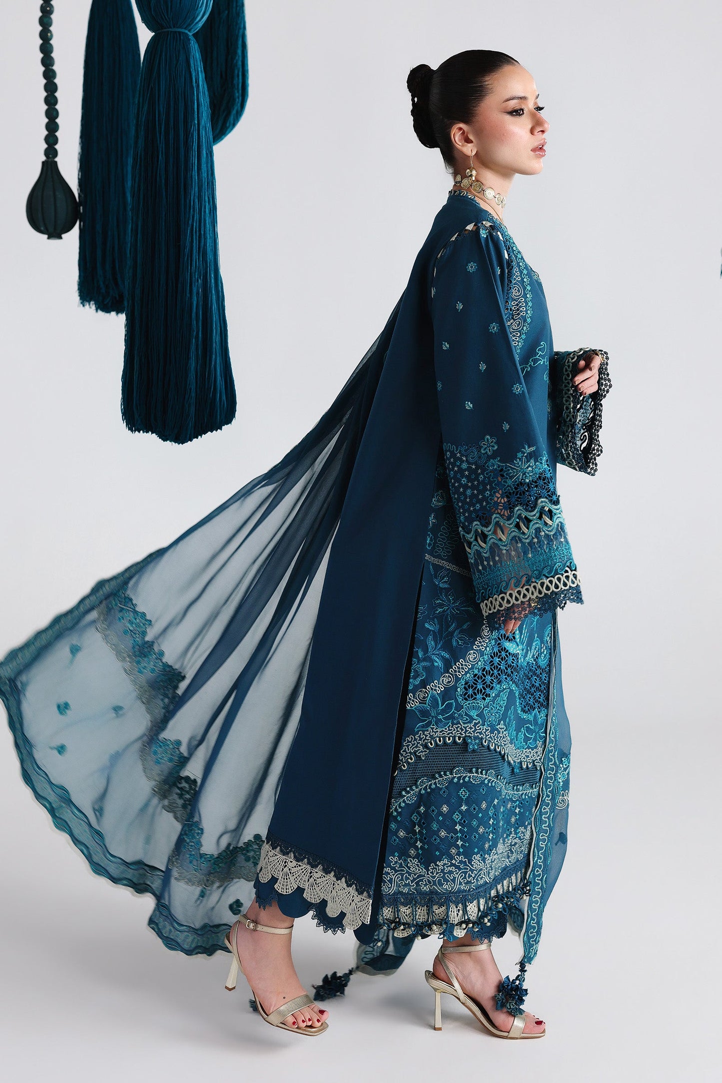 QFL-07 KAISA | Qalamkar  | Festive Lawn Collection 2026