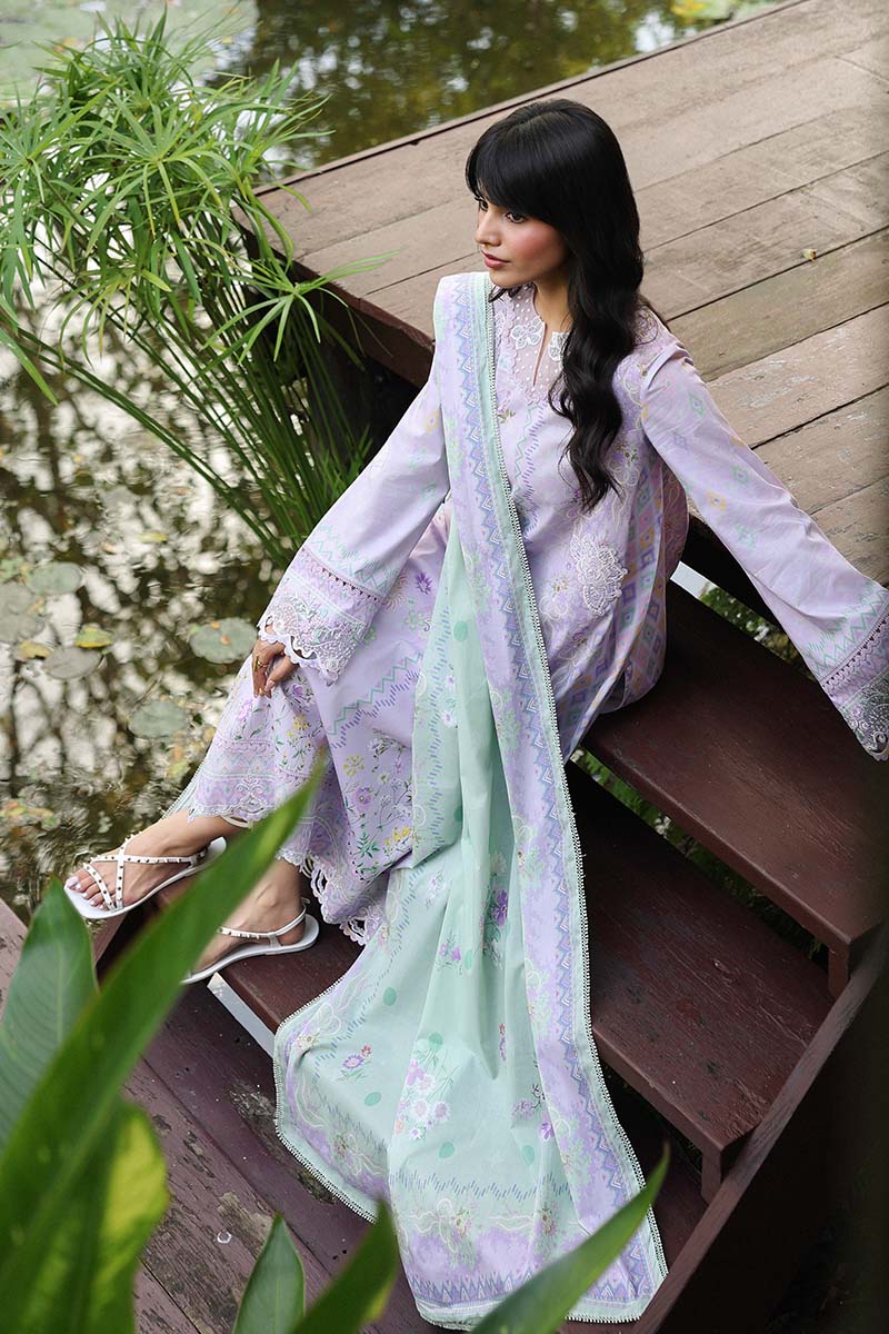 AX-03 (B) FIONA | Qalamkar| Qprints Lawn Unstitched Collection 2026
