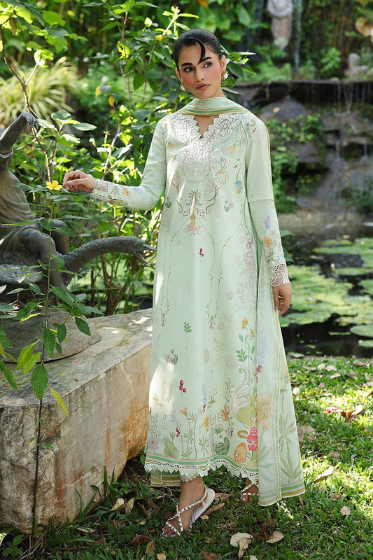 AX-01 (A) NEVE | Qalamkar| Qprints Lawn Unstitched Collection 2026