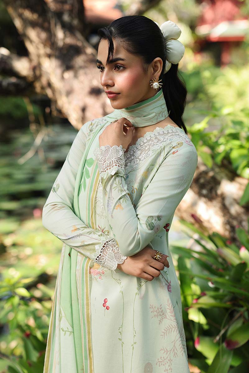 AX-01 (A) NEVE | Qalamkar| Qprints Lawn Unstitched Collection 2026