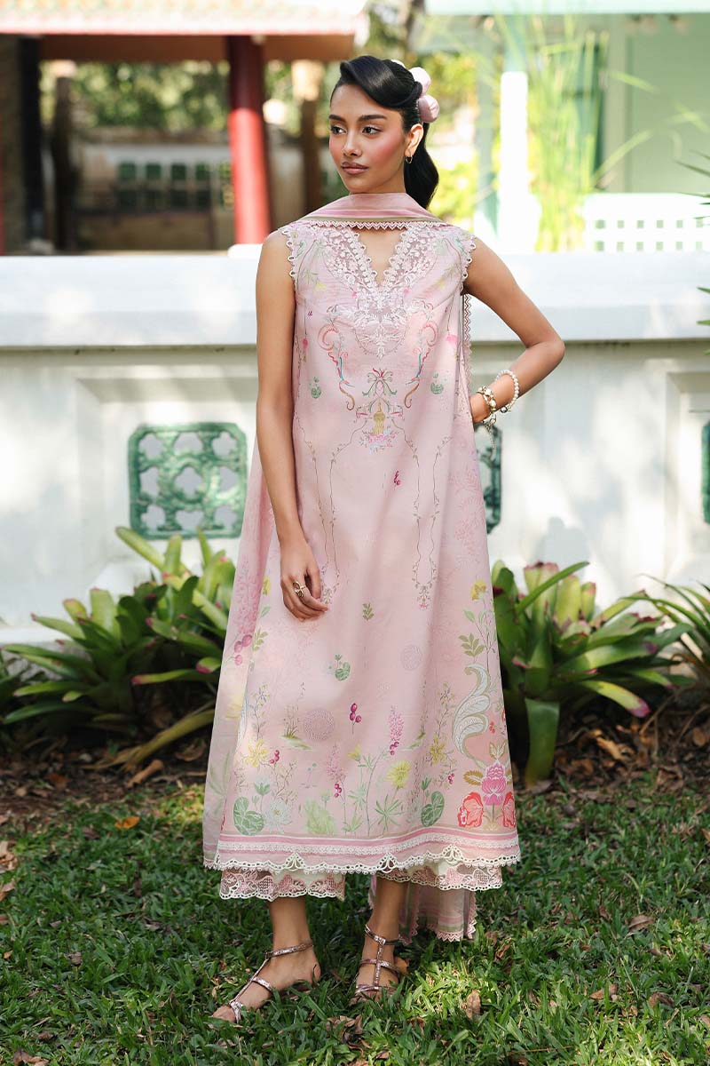 AX-01 (B) IONA | Qalamkar| Qprints Lawn Unstitched Collection 2026