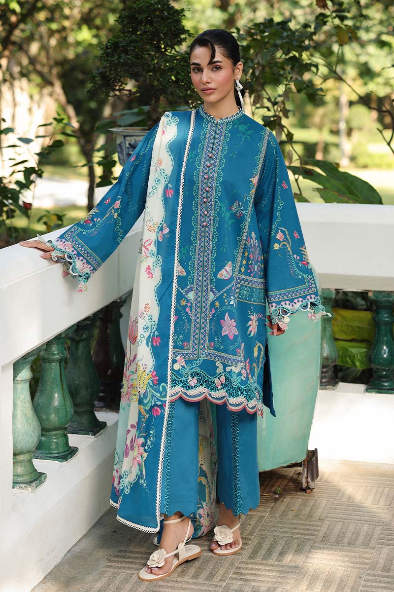 AX-05 (B) CAIRE | Qalamkar| Qprints Lawn Unstitched Collection 2026 