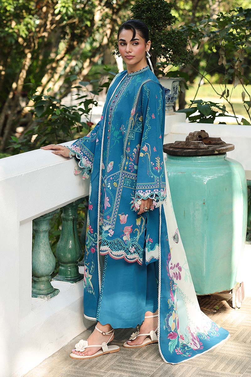 AX-05 (B) CAIRE | Qalamkar| Qprints Lawn Unstitched Collection 2026 