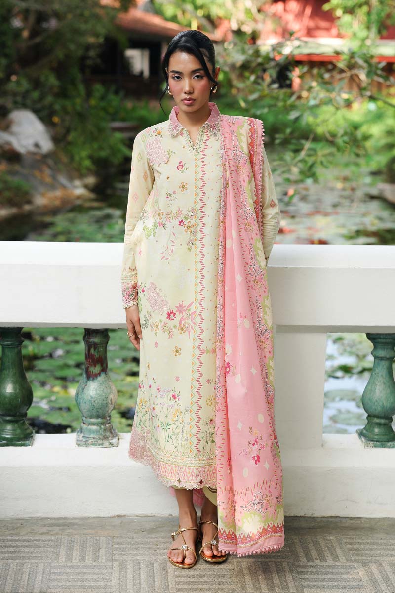 AX-03 (A) MAIRI | Qalamkar| Qprints Lawn Unstitched Collection 2026 