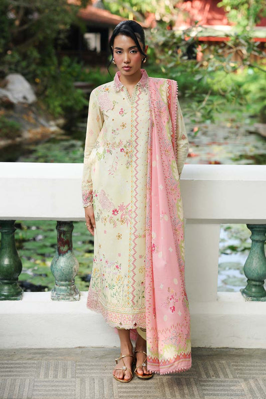 AX-03 (A) MAIRI | Qalamkar| Qprints Lawn Unstitched Collection 2026 