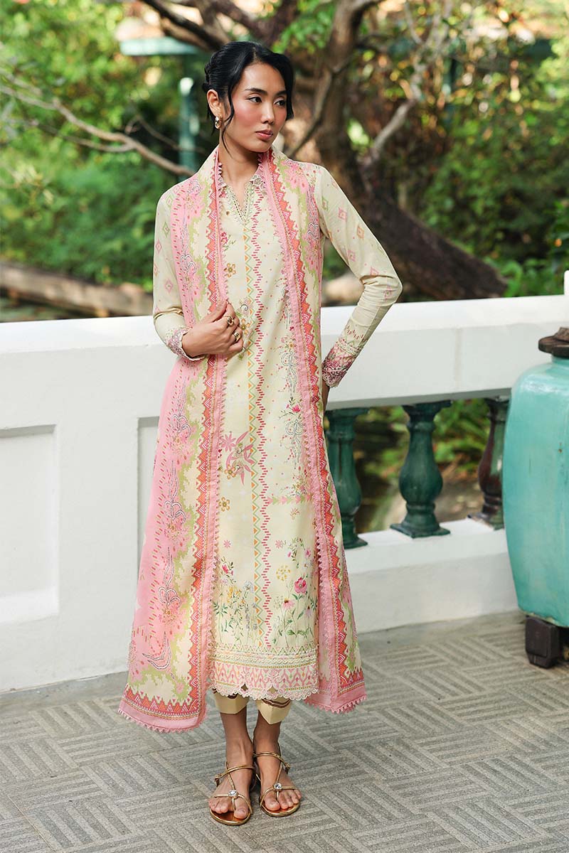 AX-03 (A) MAIRI | Qalamkar| Qprints Lawn Unstitched Collection 2026 