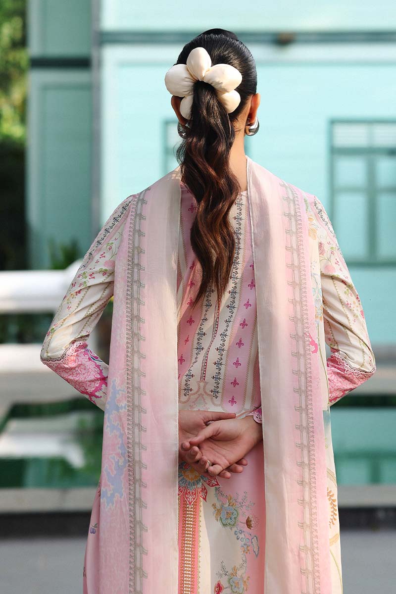 AX-06 (A) ELARA | Qalamkar| Qprints Lawn Unstitched Collection 2026