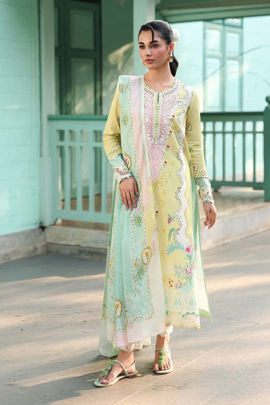 AX-10 (A) JOVIE | Qalamkar| Qprints Lawn Unstitched Collection 2026