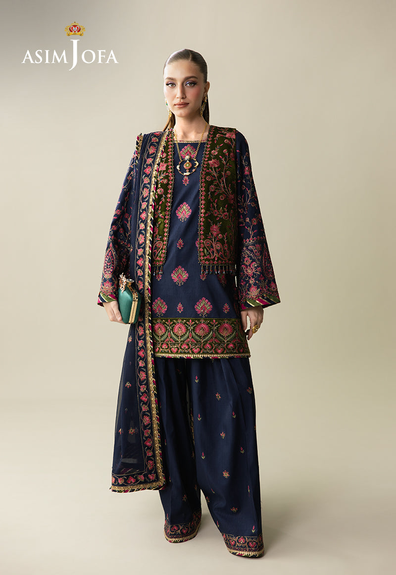 AJULM-04 | Asim Jofa | Makhmal Embroidered Velvet Collection 2025