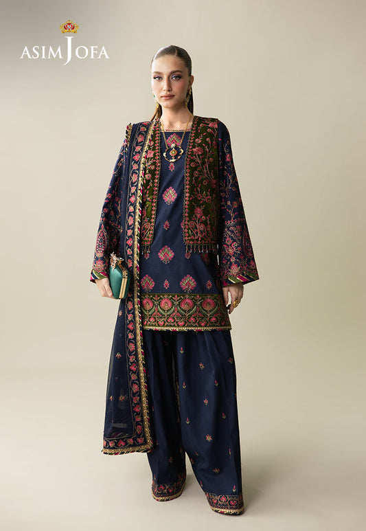 AJULM-04 | Asim Jofa | Makhmal Embroidered Velvet Collection 2025
