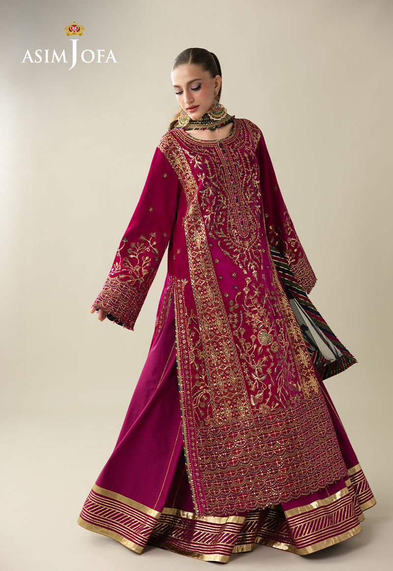 AJULM-03 | Asim Jofa | Makhmal Embroidered Velvet Collection 2025