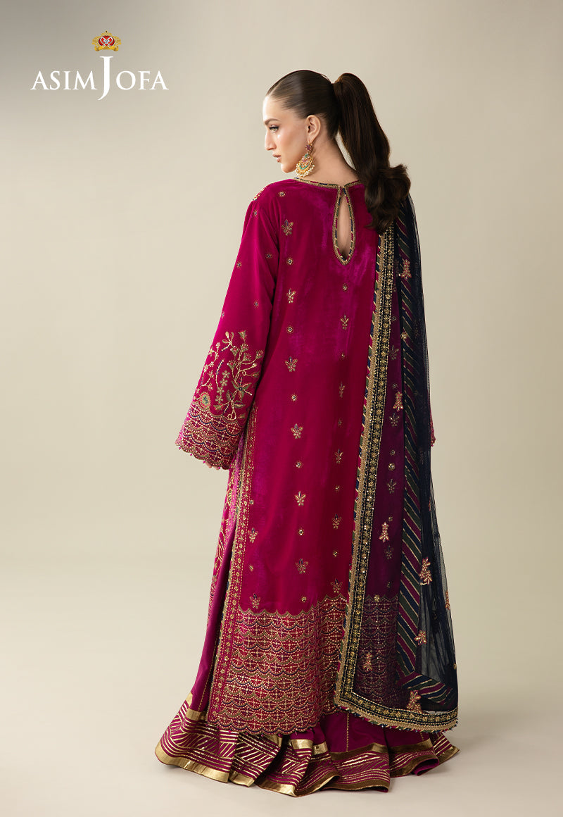 AJULM-03 | Asim Jofa | Makhmal Embroidered Velvet Collection 2025