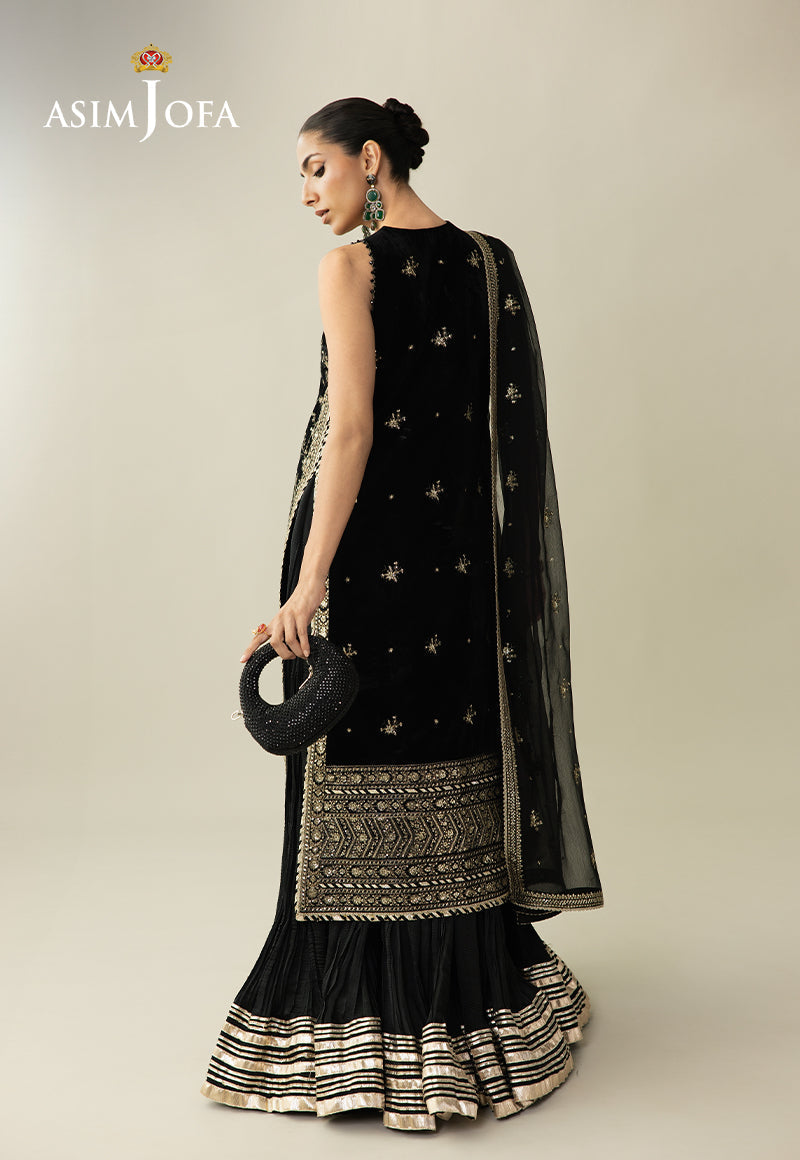 AJULM-01  | Asim Jofa | Makhmal Embroidered Velvet Collection 2025