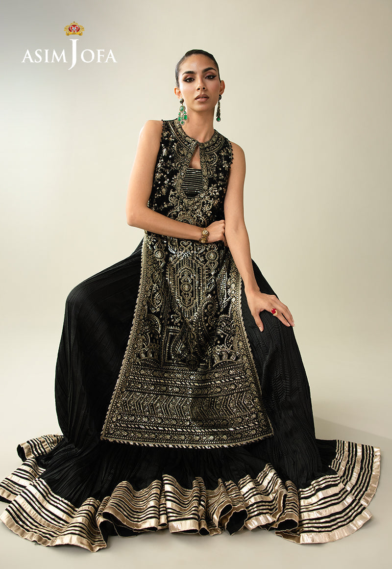 AJULM-01  | Asim Jofa | Makhmal Embroidered Velvet Collection 2025