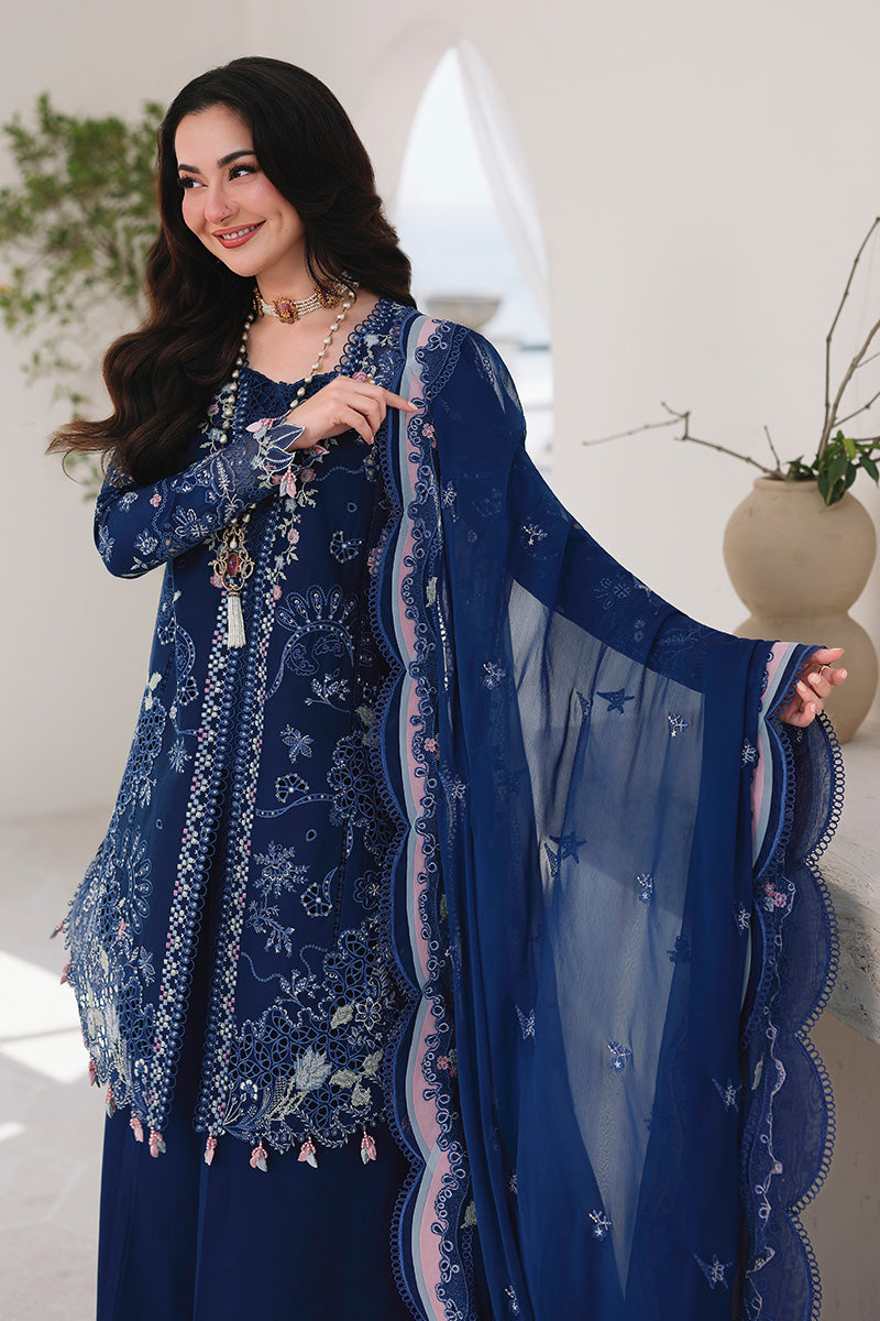 SA-16 ESMA |  Qalamkar | Sahil Luxury Lawn Unstitched Collection 2026