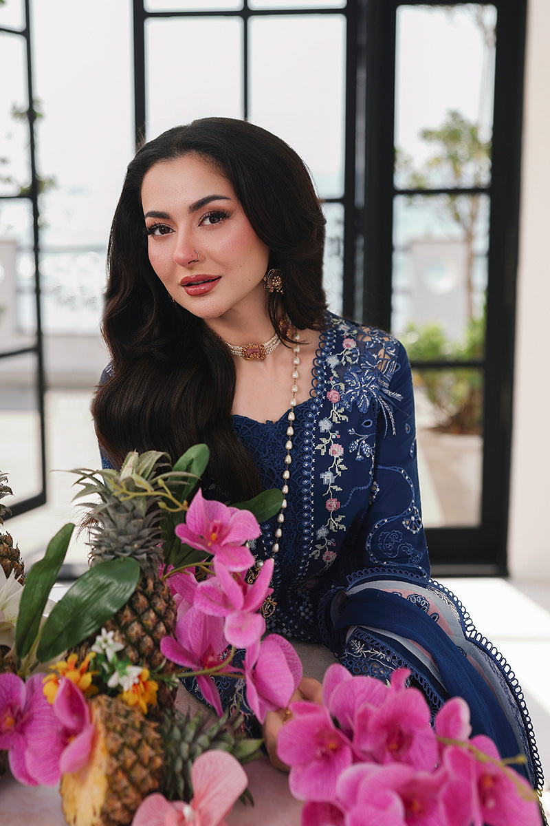 SA-16 ESMA |  Qalamkar | Sahil Luxury Lawn Unstitched Collection 2026