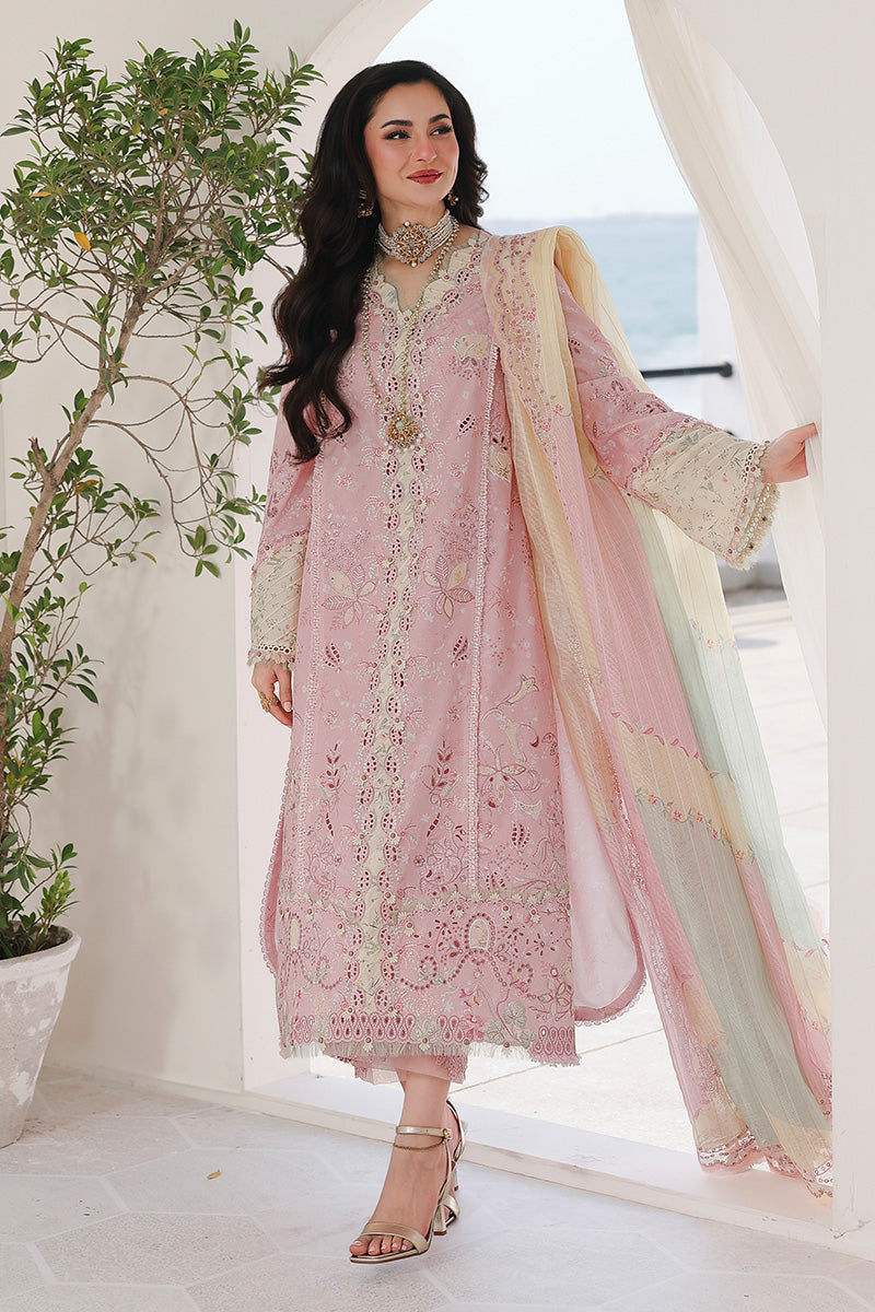 SA-09 HANIYA |  Qalamkar | Sahil Luxury Lawn Unstitched Collection 2026