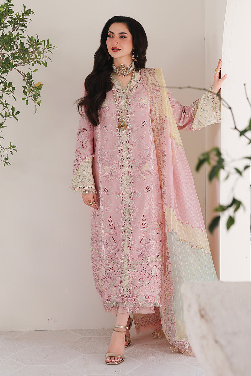 SA-09 HANIYA |  Qalamkar | Sahil Luxury Lawn Unstitched Collection 2026
