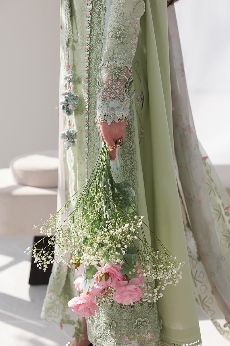 SA-12 JIYA |  Qalamkar | Sahil Luxury Lawn Unstitched Collection 2026 