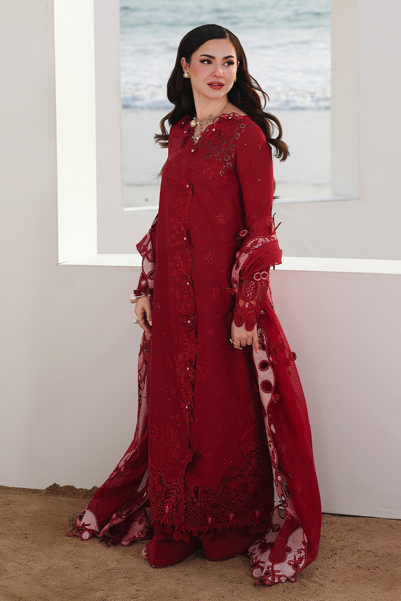 SA-14 NELAM |  Qalamkar | Sahil Luxury Lawn Unstitched Collection 2026 