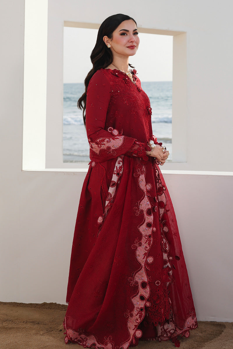 SA-14 NELAM |  Qalamkar | Sahil Luxury Lawn Unstitched Collection 2026 