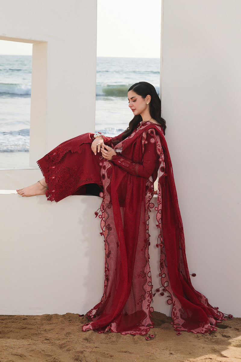 SA-14 NELAM |  Qalamkar | Sahil Luxury Lawn Unstitched Collection 2026 