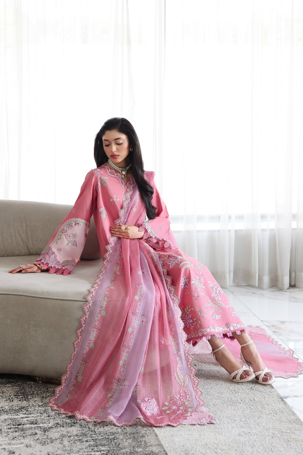 QKL-02 ABEER | Qalamkar |  Qline Lawn Drop II Collection 2026