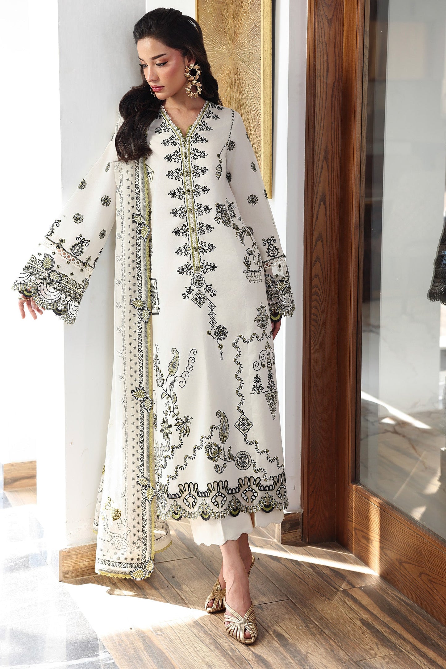 QKL-13 REEMA | Qalamkar |  Qline Lawn Drop II Collection 2026