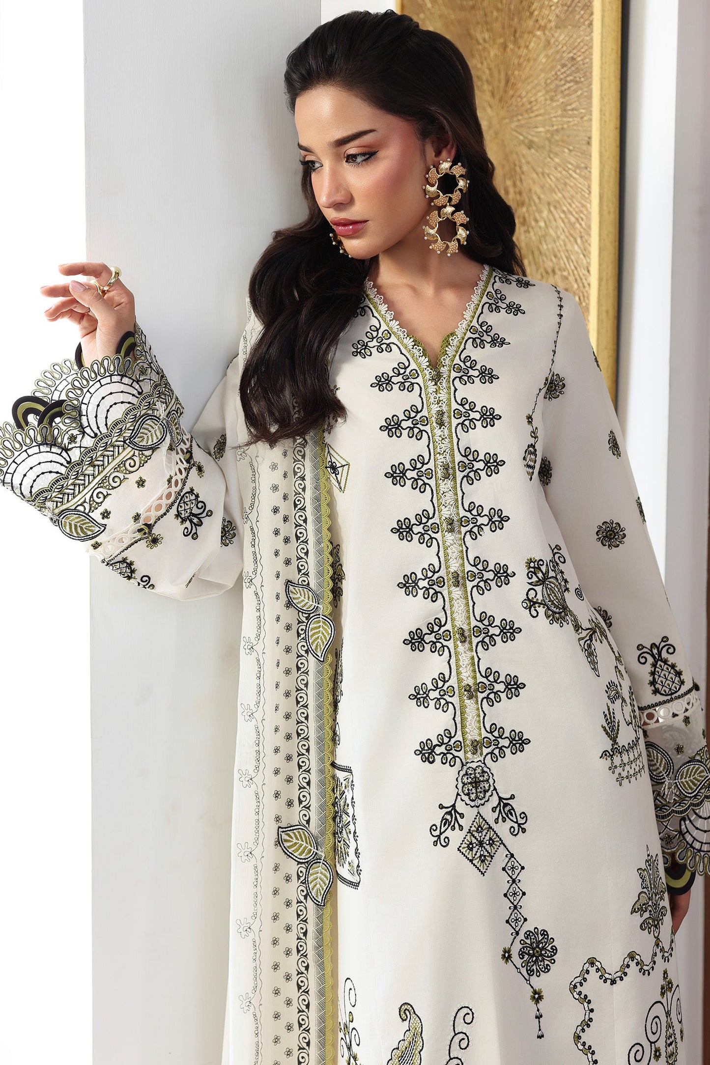 QKL-13 REEMA | Qalamkar |  Qline Lawn Drop II Collection 2026