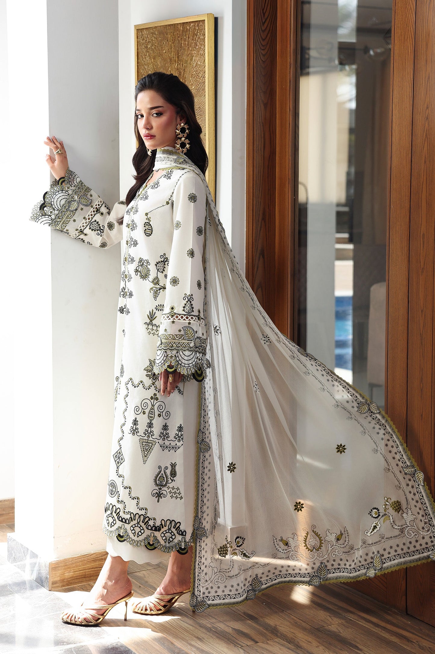 QKL-13 REEMA | Qalamkar |  Qline Lawn Drop II Collection 2026