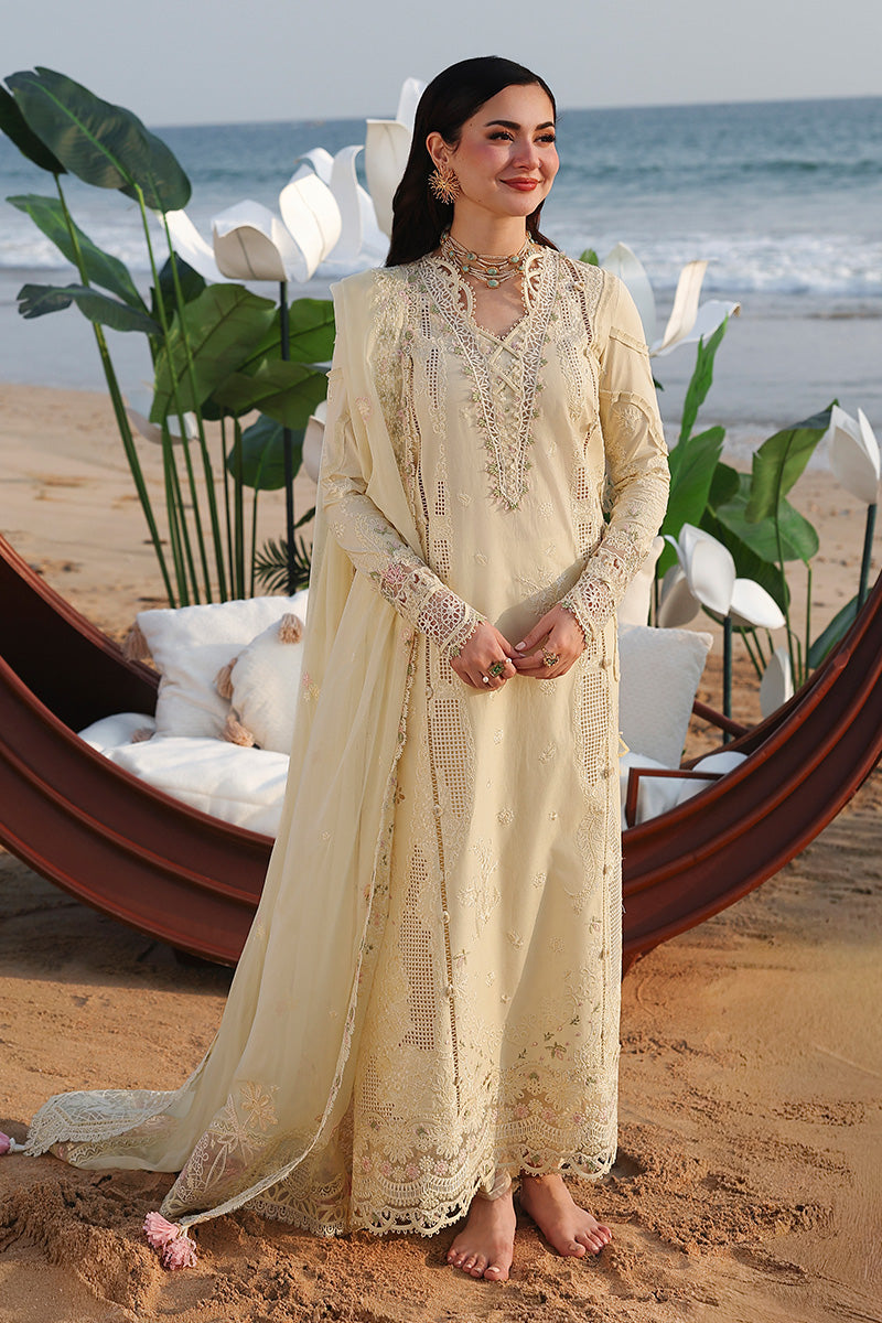 SA-03 SAFA |  Qalamkar | Sahil Luxury Lawn Unstitched Collection 2026 