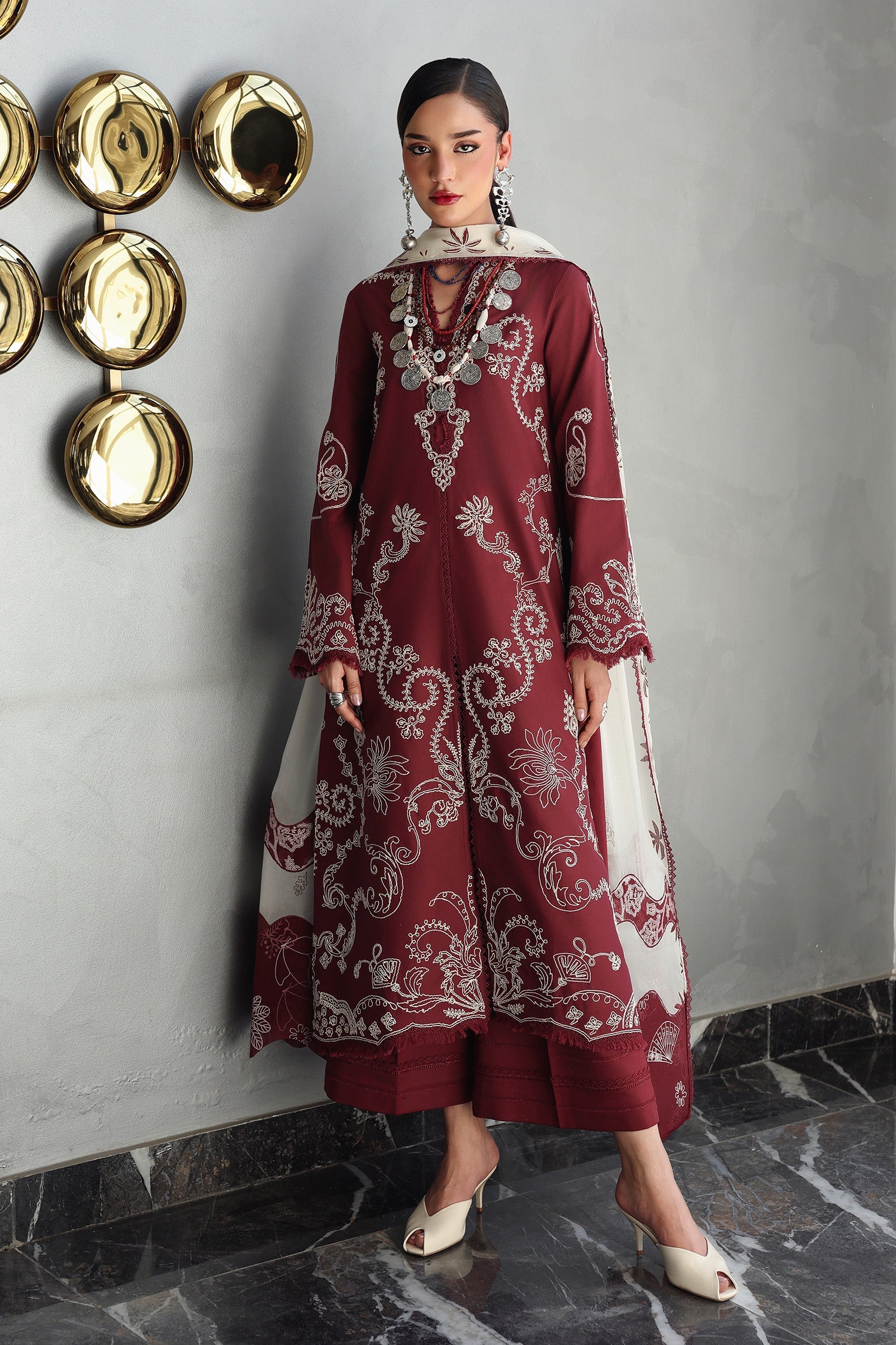 
QKL-08 NISA | Qalamkar |  Qline Lawn Drop II Collection 2026
