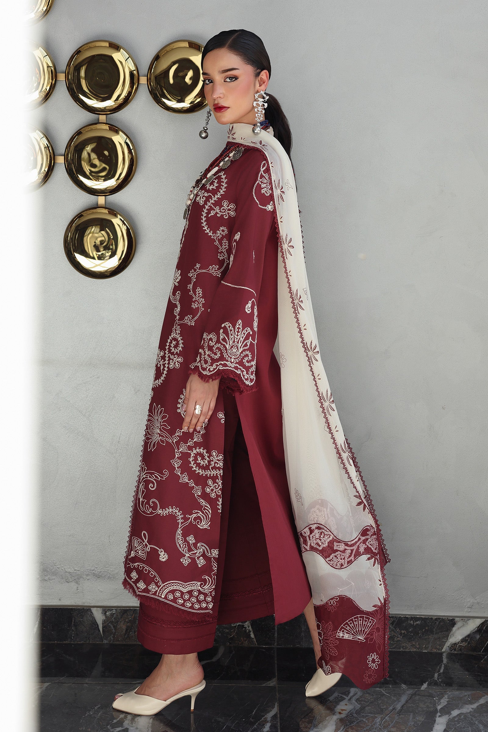
QKL-08 NISA | Qalamkar |  Qline Lawn Drop II Collection 2026
