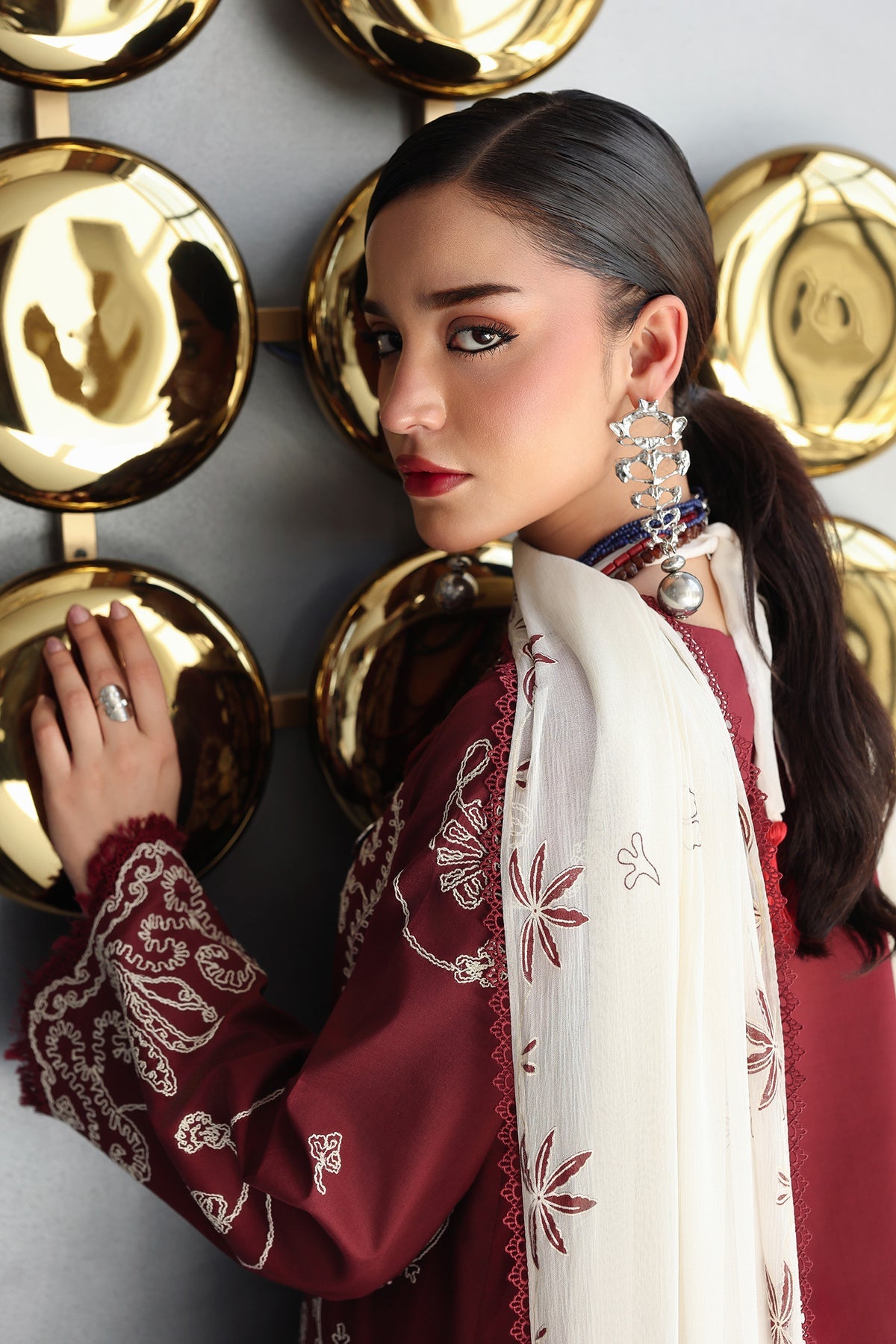 
QKL-08 NISA | Qalamkar |  Qline Lawn Drop II Collection 2026
